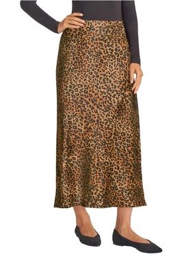 Matty M Women's Satin Skirt